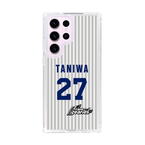 スリムプロテクションケース［ 日本精工 - #27 TANIWA - 縦縞ユニフォーム ］