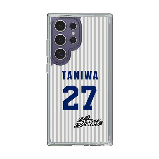 スリムプロテクションケース［ 日本精工 - #27 TANIWA - 縦縞ユニフォーム ］