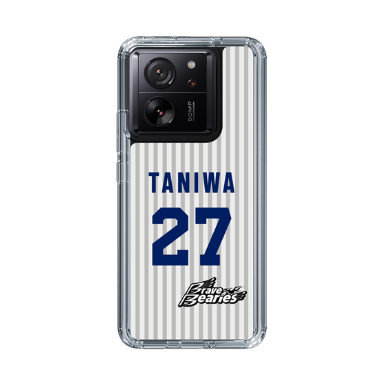 スリムプロテクションケース［ 日本精工 - #27 TANIWA - 縦縞ユニフォーム ］