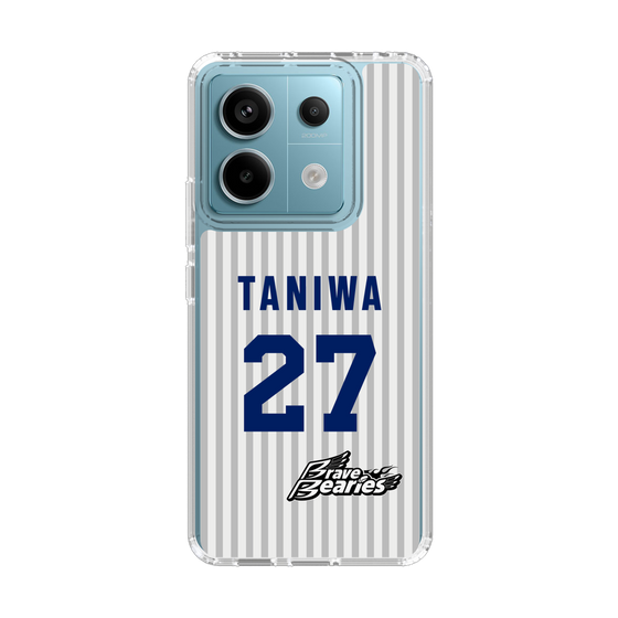 スリムプロテクションケース［ 日本精工 - #27 TANIWA - 縦縞ユニフォーム ］