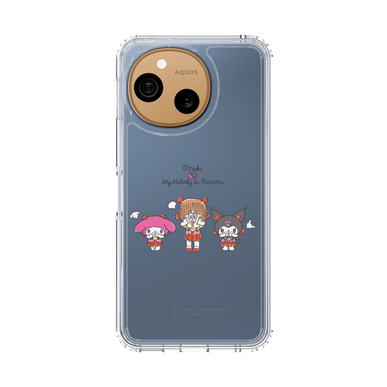 スリムプロテクションケース［ ピノコ×サンリオキャラクターズ - ピノコ×マイメロディ×クロミ ］