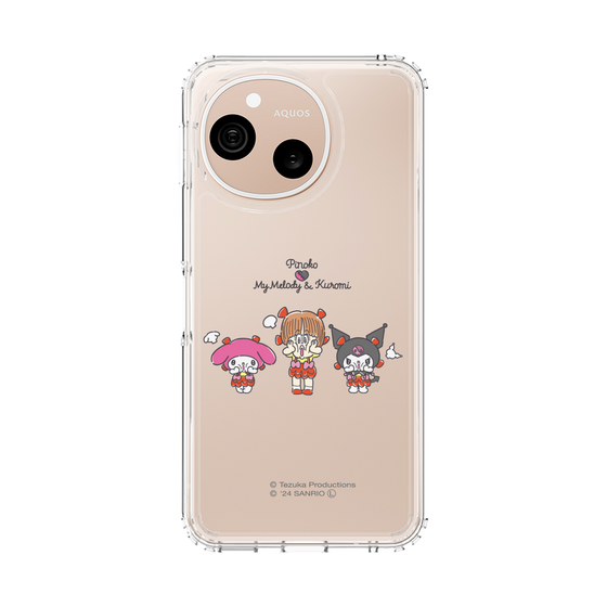 スリムプロテクションケース［ ピノコ×サンリオキャラクターズ - ピノコ×マイメロディ×クロミ ］