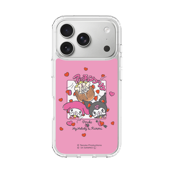 スリムプロテクションケース［ ピノコ×サンリオキャラクターズ - アッチョンブリケ ］
