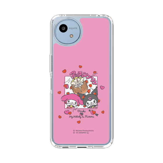 スリムプロテクションケース［ ピノコ×サンリオキャラクターズ - アッチョンブリケ ］