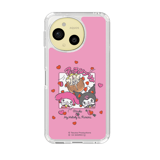 スリムプロテクションケース［ ピノコ×サンリオキャラクターズ - アッチョンブリケ ］