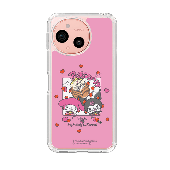 スリムプロテクションケース［ ピノコ×サンリオキャラクターズ - アッチョンブリケ ］