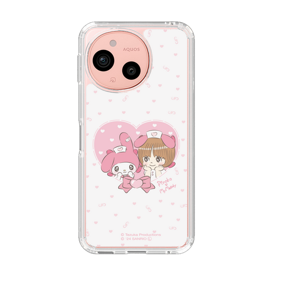 スリムプロテクションケース［ ピノコ×サンリオキャラクターズ - ピノコ×マイメロディ ］
