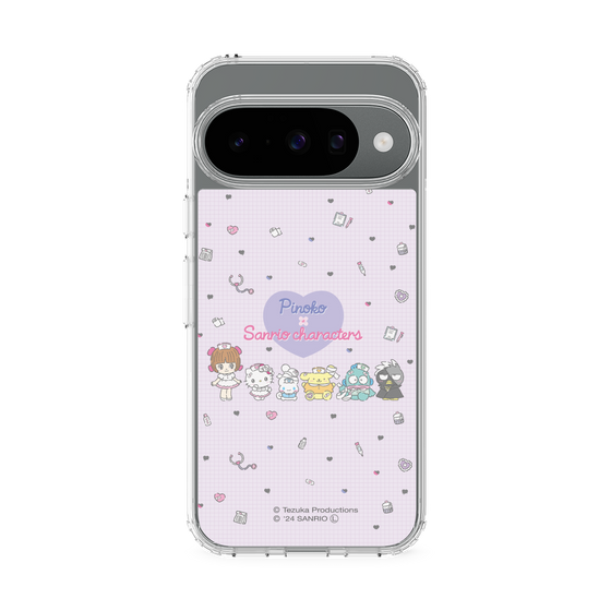 スリムプロテクションケース［ ピノコ×サンリオキャラクターズ - ハート ］