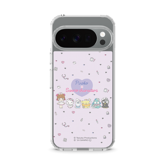 スリムプロテクションケース［ ピノコ×サンリオキャラクターズ - ハート ］