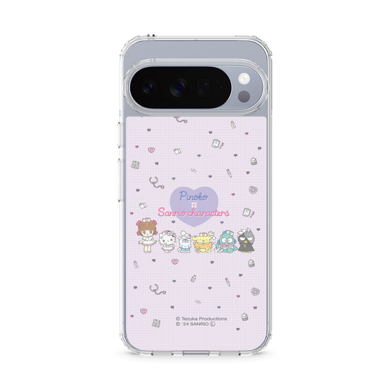 スリムプロテクションケース［ ピノコ×サンリオキャラクターズ - ハート ］