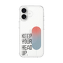 スリムプロテクションケース［ オリジナル - ドットオーバーレイ - KEEP YOUR HEAD UP/A ］