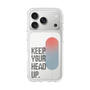 スリムプロテクションケース［ オリジナル - ドットオーバーレイ - KEEP YOUR HEAD UP/A ］