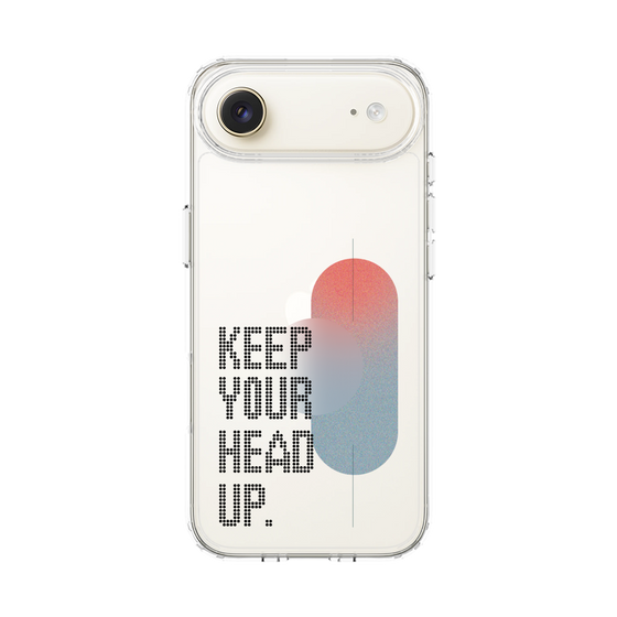 スリムプロテクションケース［ オリジナル - ドットオーバーレイ - KEEP YOUR HEAD UP/A ］