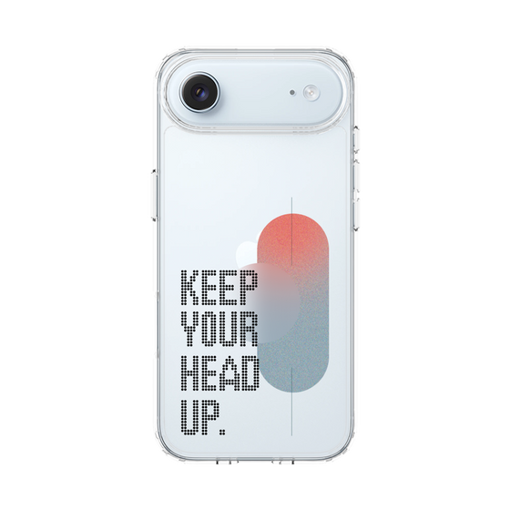 スリムプロテクションケース［ オリジナル - ドットオーバーレイ - KEEP YOUR HEAD UP/A ］