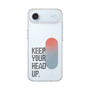 スリムプロテクションケース［ オリジナル - ドットオーバーレイ - KEEP YOUR HEAD UP/A ］