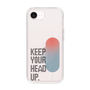 スリムプロテクションケース［ オリジナル - ドットオーバーレイ - KEEP YOUR HEAD UP/A ］