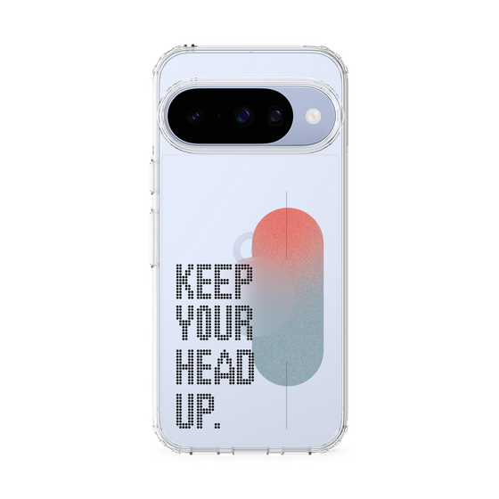 スリムプロテクションケース［ オリジナル - ドットオーバーレイ - KEEP YOUR HEAD UP/A ］