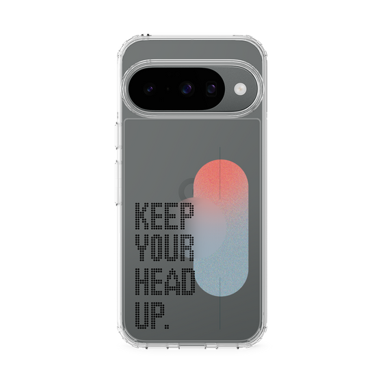 スリムプロテクションケース［ オリジナル - ドットオーバーレイ - KEEP YOUR HEAD UP/A ］