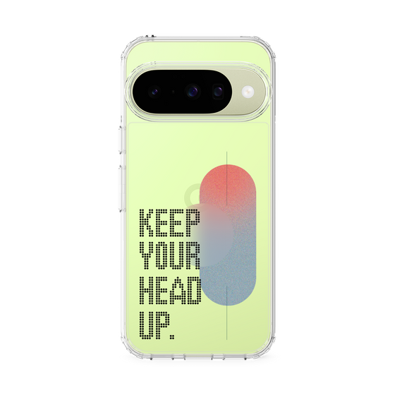 スリムプロテクションケース［ オリジナル - ドットオーバーレイ - KEEP YOUR HEAD UP/A ］