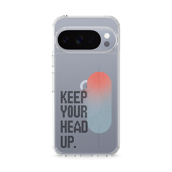 スリムプロテクションケース［ オリジナル - ドットオーバーレイ - KEEP YOUR HEAD UP/A ］