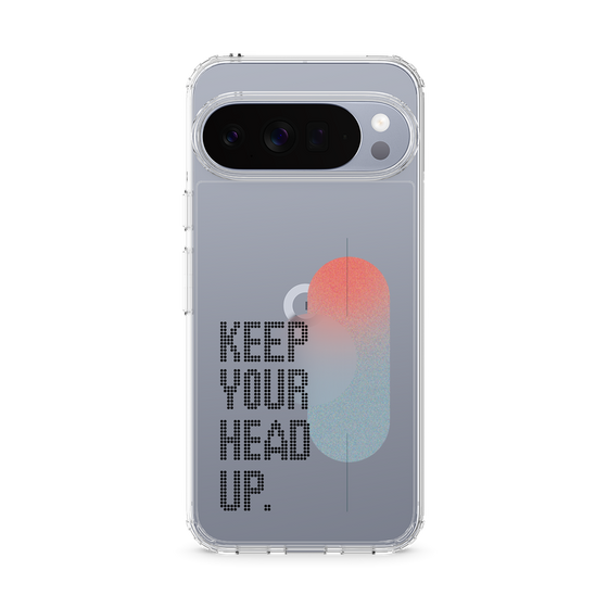 スリムプロテクションケース［ オリジナル - ドットオーバーレイ - KEEP YOUR HEAD UP/A ］