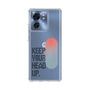 スリムプロテクションケース［ オリジナル - ドットオーバーレイ - KEEP YOUR HEAD UP/A ］