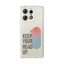 スリムプロテクションケース［ オリジナル - ドットオーバーレイ - KEEP YOUR HEAD UP/A ］