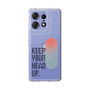 スリムプロテクションケース［ オリジナル - ドットオーバーレイ - KEEP YOUR HEAD UP/A ］
