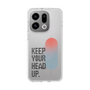 スリムプロテクションケース［ オリジナル - ドットオーバーレイ - KEEP YOUR HEAD UP/A ］