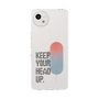 スリムプロテクションケース［ オリジナル - ドットオーバーレイ - KEEP YOUR HEAD UP/A ］