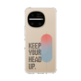 スリムプロテクションケース［ オリジナル - ドットオーバーレイ - KEEP YOUR HEAD UP/A ］