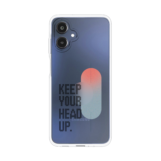 スリムプロテクションケース［ オリジナル - ドットオーバーレイ - KEEP YOUR HEAD UP/A ］