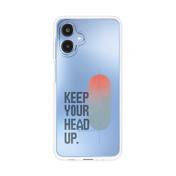 スリムプロテクションケース［ オリジナル - ドットオーバーレイ - KEEP YOUR HEAD UP/A ］