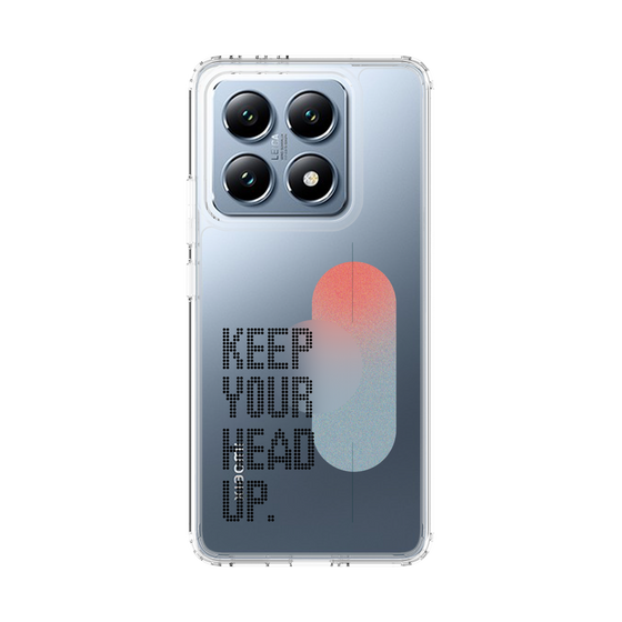 スリムプロテクションケース［ オリジナル - ドットオーバーレイ - KEEP YOUR HEAD UP/A ］