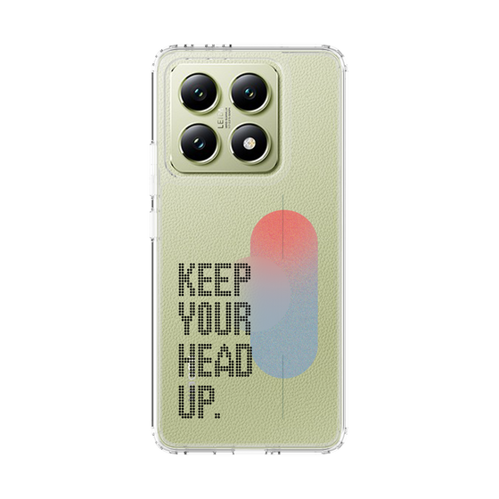 スリムプロテクションケース［ オリジナル - ドットオーバーレイ - KEEP YOUR HEAD UP/A ］