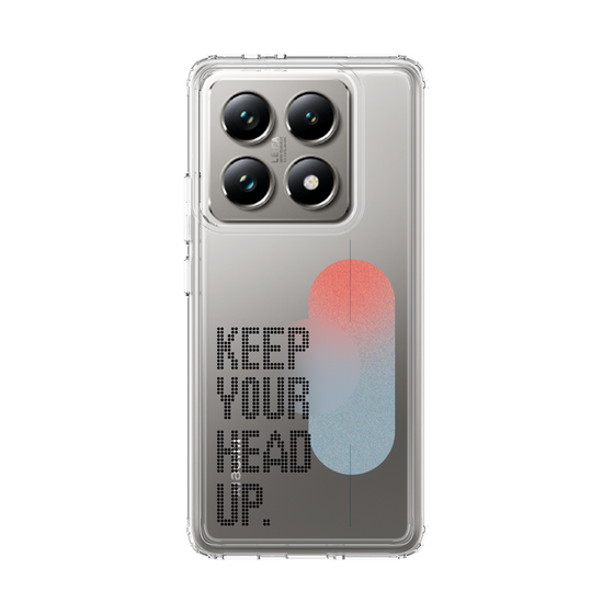 スリムプロテクションケース［ オリジナル - ドットオーバーレイ - KEEP YOUR HEAD UP/A ］