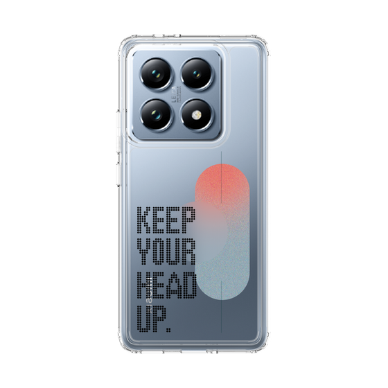 スリムプロテクションケース［ オリジナル - ドットオーバーレイ - KEEP YOUR HEAD UP/A ］