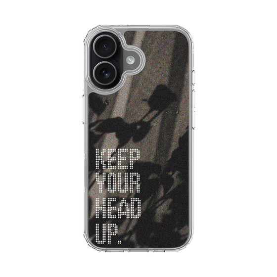 スリムプロテクションケース［ オリジナル - ドットオーバーレイ - KEEP YOUR HEAD UP/B ］