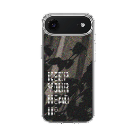 スリムプロテクションケース［ オリジナル - ドットオーバーレイ - KEEP YOUR HEAD UP/B ］