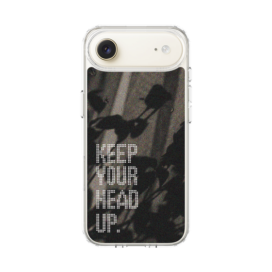 スリムプロテクションケース［ オリジナル - ドットオーバーレイ - KEEP YOUR HEAD UP/B ］