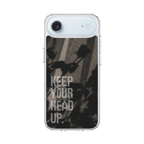 スリムプロテクションケース［ オリジナル - ドットオーバーレイ - KEEP YOUR HEAD UP/B ］