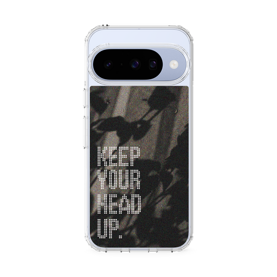 スリムプロテクションケース［ オリジナル - ドットオーバーレイ - KEEP YOUR HEAD UP/B ］