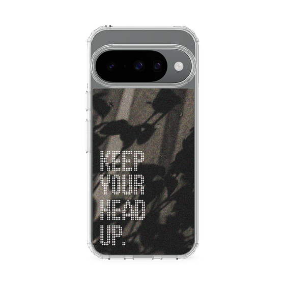 スリムプロテクションケース［ オリジナル - ドットオーバーレイ - KEEP YOUR HEAD UP/B ］