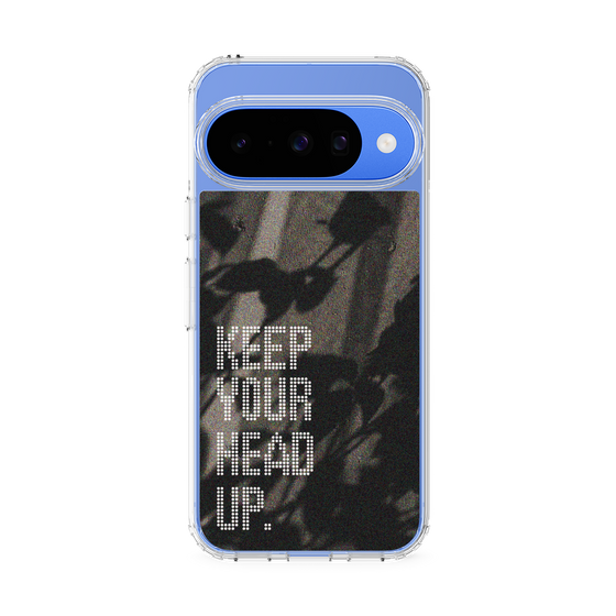 スリムプロテクションケース［ オリジナル - ドットオーバーレイ - KEEP YOUR HEAD UP/B ］