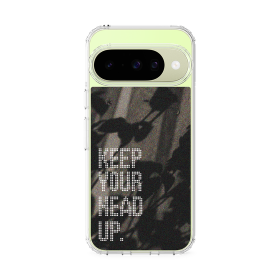 スリムプロテクションケース［ オリジナル - ドットオーバーレイ - KEEP YOUR HEAD UP/B ］