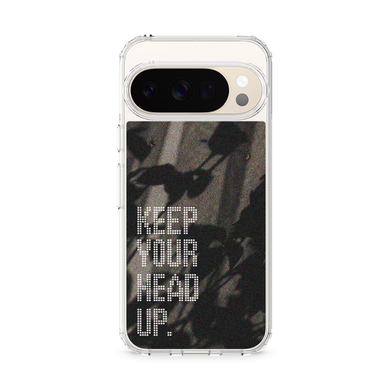 スリムプロテクションケース［ オリジナル - ドットオーバーレイ - KEEP YOUR HEAD UP/B ］