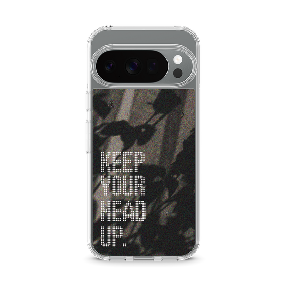 スリムプロテクションケース［ オリジナル - ドットオーバーレイ - KEEP YOUR HEAD UP/B ］