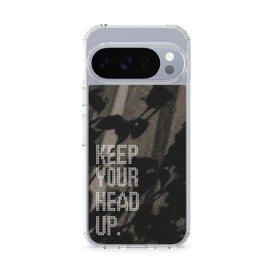 スリムプロテクションケース［ オリジナル - ドットオーバーレイ - KEEP YOUR HEAD UP/B ］