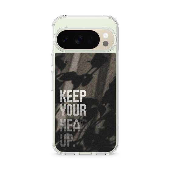 スリムプロテクションケース［ オリジナル - ドットオーバーレイ - KEEP YOUR HEAD UP/B ］