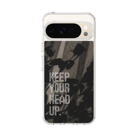 スリムプロテクションケース［ オリジナル - ドットオーバーレイ - KEEP YOUR HEAD UP/B ］